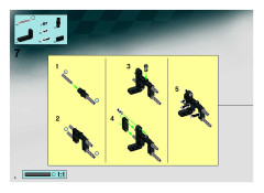 LEGO 8653 instructions page 6 – build guide