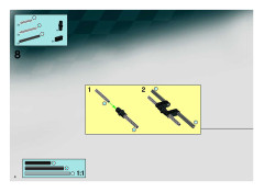 LEGO 8653 instructions page 8 – build guide