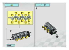 LEGO 8653 instructions page 87 – build guide