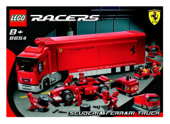 LEGO 8654 instructions page 1 – build guide