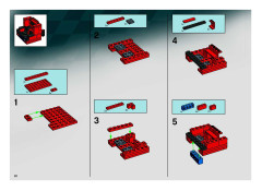 LEGO 8654 instructions page 20 – build guide