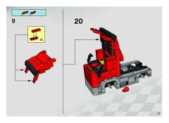 LEGO 8654 instructions page 25 – build guide