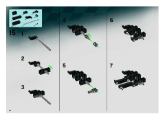 LEGO 8654 instructions page 38 – build guide