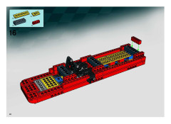 LEGO 8654 instructions page 40 – build guide