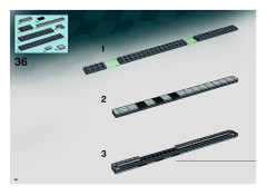 LEGO 8654 instructions page 66 – build guide