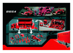 LEGO 8654 instructions page 72 – build guide