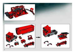 LEGO 8654 instructions page 74 – build guide