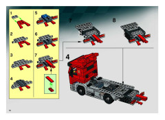 LEGO 8654 instructions page 78 – build guide