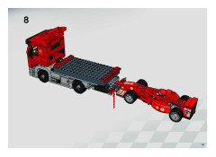 LEGO 8654 instructions page 81 – build guide