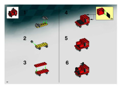 LEGO 8654 instructions page 84 – build guide