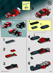 LEGO 8655 instructions page 2 – build guide