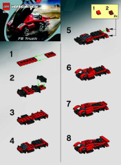 LEGO 8656 instructions page 1 – build guide