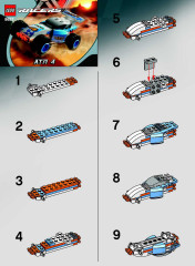 LEGO 8657 instructions page 1 – build guide