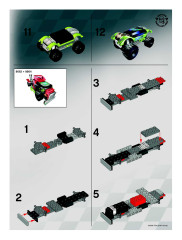 LEGO 8663 instructions page 2 – build guide