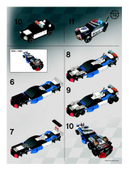 LEGO 8665 instructions page 2 – build guide