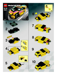 LEGO 8666 instructions page 1 – build guide