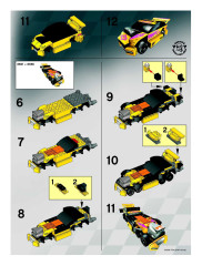 LEGO 8666 instructions page 2 – build guide