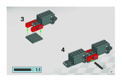LEGO 8667 instructions page 17 – build guide