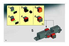 LEGO 8667 instructions page 18 – build guide