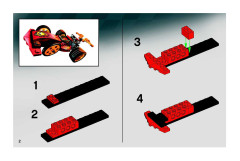 LEGO 8667 instructions page 2 – build guide