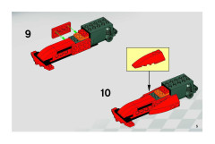 LEGO 8667 instructions page 5 – build guide