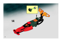 LEGO 8667 instructions page 8 – build guide
