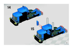 LEGO 8668 instructions page 11 – build guide