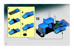 LEGO 8668 instructions page 12 – build guide