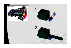 LEGO 8668 instructions page 17 – build guide