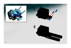 LEGO 8668 instructions page 2 – build guide