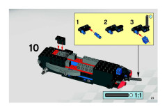 LEGO 8668 instructions page 23 – build guide