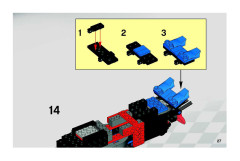 LEGO 8668 instructions page 27 – build guide