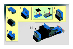 LEGO 8668 instructions page 8 – build guide