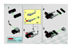 LEGO 8669 instructions page 3 – build guide