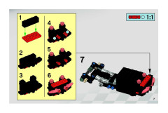 LEGO 8669 instructions page 7 – build guide