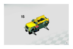 LEGO 8670 instructions page 11 – build guide