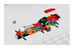 LEGO 8670 instructions page 21 – build guide