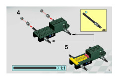 LEGO 8670 instructions page 3 – build guide