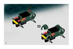 LEGO 8670 instructions page 6 – build guide