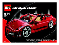 LEGO 8671 instructions page 1 – build guide