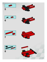 LEGO 8671 instructions page 9 – build guide