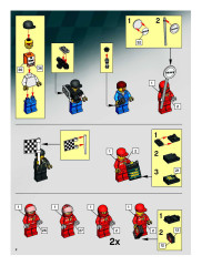 LEGO 8672 instructions page 2 – build guide