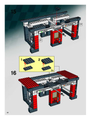 LEGO 8672 instructions page 22 – build guide