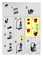 LEGO 8672 instructions page 3 – build guide