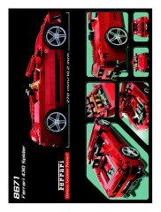 LEGO 8672 instructions page 43 – build guide