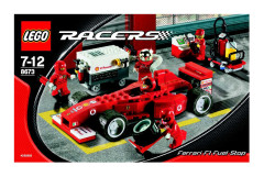 LEGO 8673 instructions page 1 – build guide