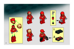 LEGO 8673 instructions page 2 – build guide