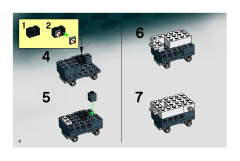 LEGO 8673 instructions page 8 – build guide