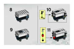 LEGO 8673 instructions page 9 – build guide