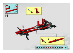 LEGO 8674 instructions page 11 – build guide